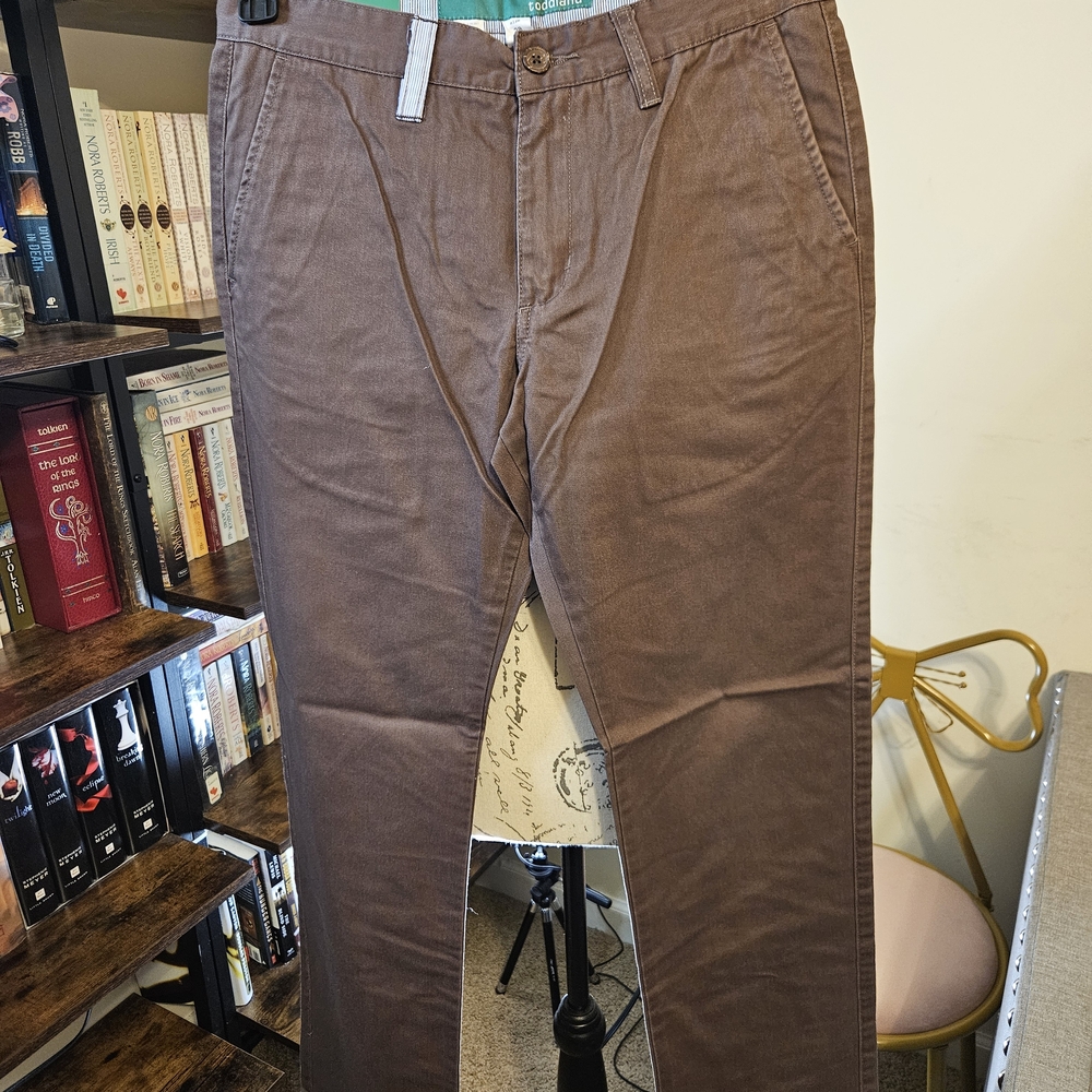 Toddland Shipwreckt Pants In Chocolate